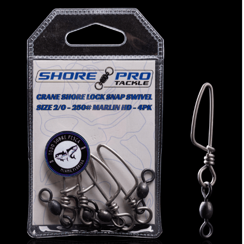 CRANE SHORE LOCK SNAP SWIVEL