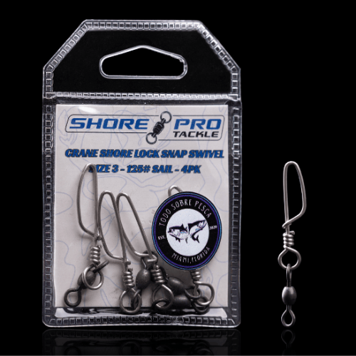 CRANE SHORE LOCK SNAP SWIVEL