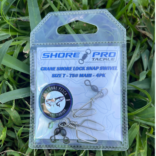 CRANE SHORE LOCK SNAP SWIVEL